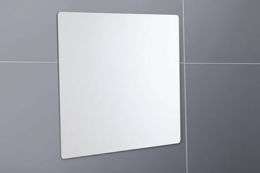 Acrylic Mirror Wall Decor 4 x 4 Inches Self Adhesive Acrylic Mirror Tiles Home Decoration KSA