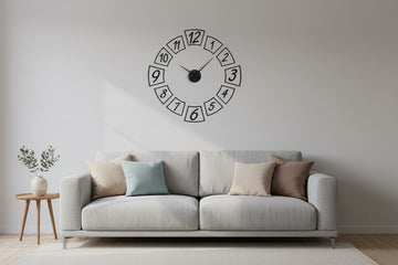 Premium Acrylic Wall Clock CP06 with 30.48 cm Needles Large Modern Wall Clock Saudi Arabia