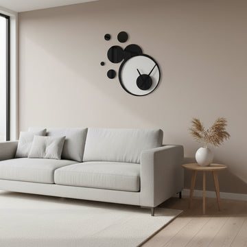 Premium Acrylic Wall Clock CP12 Large Modern Wall Clock 97 x 81 cm