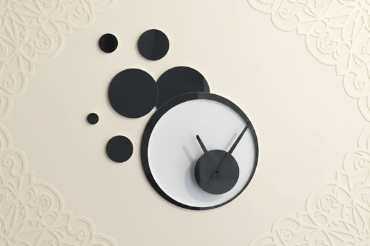 Premium Acrylic Wall Clock CP12 Large Modern Wall Clock 97 x 81 cm