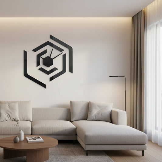 Premium Acrylic Wall Clock CP13 Large Modern Decorative Wall Clock