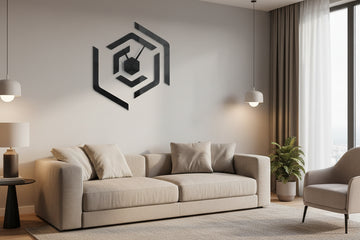 Premium Acrylic Wall Clock CP13 Large Modern Decorative Wall Clock